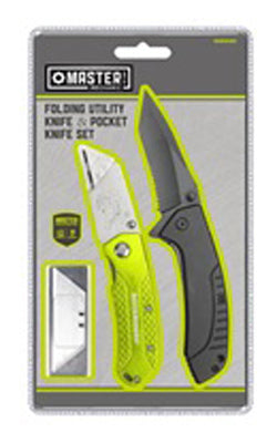 Folding Utility Knife & Pocket Knife Set