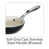 Ceramica Deluxe 8 in Ceramic Fry Pan - Black