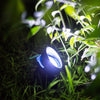 Gama Sonic Color Filter Spotlight Black Solar Powered 0.4 W LED Garden Light 1 pk