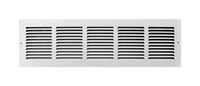 Ta Industries Baseboard 24 " X 6 " White Shrinkwrapped