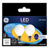 GE Lighting acre G16 E12 (Candelabra) LED Bulb Soft White 60 Watt Equivalence 2 pk