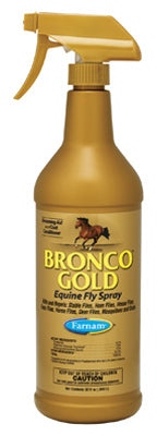 Bronco Gold Equine Fly Spray, 32-oz.