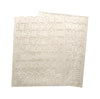 Hy-Ko  1 in. White  Vinyl  Self-Adhesive  Letter and Number Set  0-9, A-Z  181 pc.
