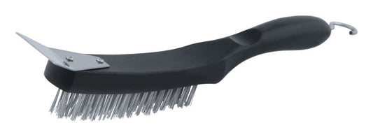 Grill Mark  ABS Plastic/Steel Wire  Grill Brush with Scraper