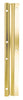 Ultra Hardware Bright Brass Silver Steel Door Latch Protector 1 pk