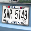 University of Mississippi (Ole Miss) Metal License Plate Frame