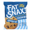 Fat Snax - Cookie Chocolate Chip 2ct - Case of 20-1.4 OZ
