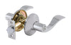 Tell Finishing Touches Niagara Satin Nickel Privacy Lock 1-3/4 in.