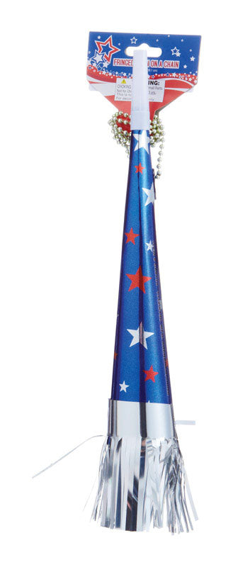 Good Old Values Assorted Color Patriotic Theme Party Horn Gang 15 L x 4 W in. (Pack of 24)