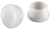 Shepherd Hardware Plastic Leg Tip White Round 4 pk