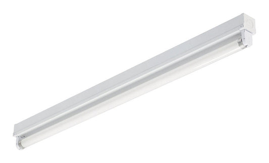 Lithonia Lighting 36 in. L White Hardwired Fluorescent Strip Light