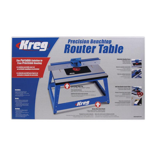 Kreg 19.25 in. L X 30.00 in. W Precision Benchtop Router Table 1 pc