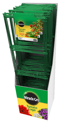 Tomato Cage, Square, Folding, 12 x 44-In. (Pack of 15)