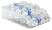 iDesign 4 in. H X 9 in. W X 13.75 in. D Plastic Water Bottle Storage Organizer