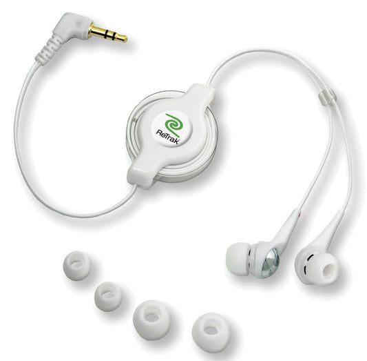 ReTrak ETIPODAUDIO Retractable In-Ear Earbuds For iPod, iPod Mini & Shuffle