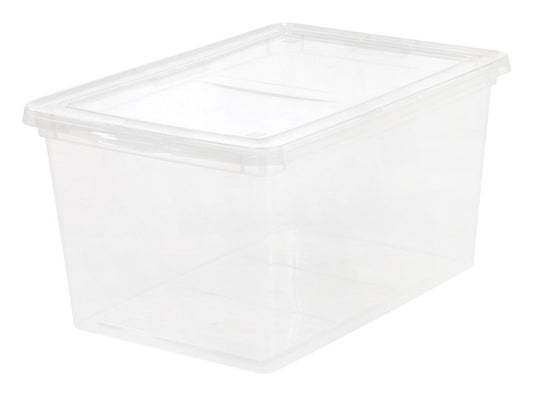 Iris  12.12 in. H x 16.25 in. W x 24 in. D Stackable Storage Box (Pack of 6)
