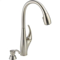 DELUCA SGL P/D KITCH FAUCET