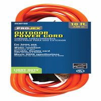 Projex Indoor or Outdoor 10 ft. L Orange Extension Cord 16/2 SJTW