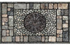 Apache Mills 1.5 ft. L X 2.5 ft. W Gray Notre Dame Indoor and Outdoor AstroTurf Nonslip Door Mat