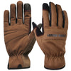 True Grip Men's Indoor/Outdoor Chore Gloves Black/Brown M 1 pair
