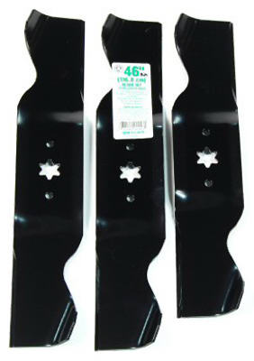MTD Genuine Parts Mount 46 in. High-Lift Mower Blade Set For Lawn Tractors 3 pk