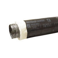 Dundas Jafine 25 ft. L X 4 in.   D Black/Silver Aluminum/Plastic Duct