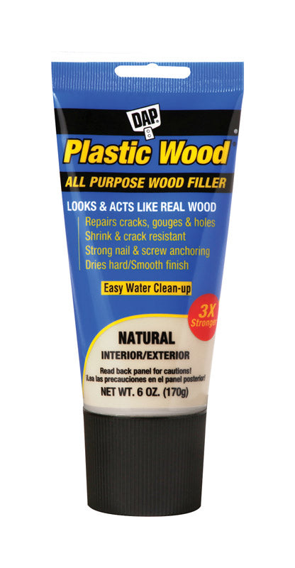DAP Natural Shrink-Resistant All-Purpose Wood Filler 6 oz.