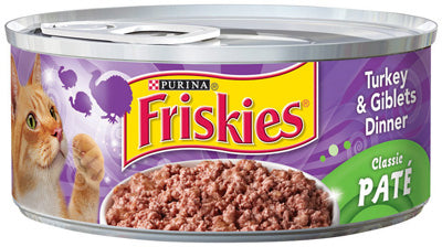 Friskies Cat Food Turkey 5.5 Oz Can (Case of 24)