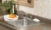 Two Handle Chrome Kitchen Faucet