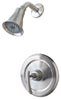Ultra Faucets Sweep Collection 1-Handle Brushed Nickel Shower Faucet