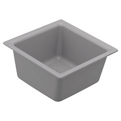 Granite granite single bowl undermount or drop in sink