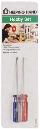Helping Hand 20122 2 Piece Hobby Srewdriver Set (Pack of 3)