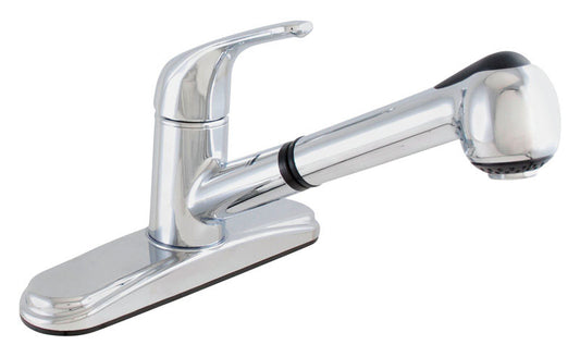 LDR 952-10345CP Chrome Single Handle Exquisite® Low Lead Kitchen Faucet