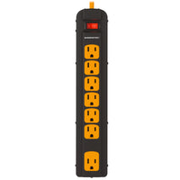 Monster Just Power It Up 4 ft. L 7 outlets Surge Protector Black 1080 J
