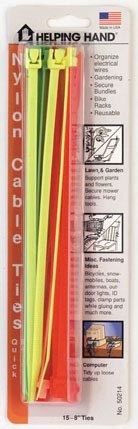 Helping Hand 50214 8 Quick Release Cable Ties (Pack of 3)