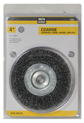 4-Inch Coarse Crimped Wire Wheel