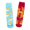 Hallmark Angels and Devils Crew Socks Polyester 1 pk (Pack of 2)