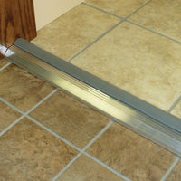 M-D Threshold 72" L X 3-3/4"W X 1-1/8" H Aluminum Shrinkwrapped