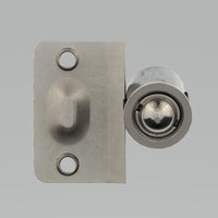 Ultra Hardware 2.125 in. H X 1.375 in. W X 1 in. D Satin Nickel Metal Bullet Catch