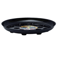 Curtis Wagner Plastics Carpet Saver 5.75 in. H X 16 in. W X 16 in. D Vinyl Plant Saucer Black (Pack of 25)