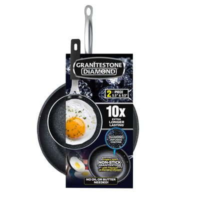 Egg Pan & Frying Pan, Granite Stone