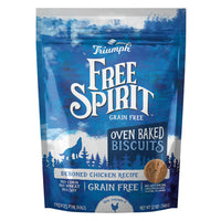 Dog Biscuits, Grain Free, Chickpea & Blueberry, 12-oz.