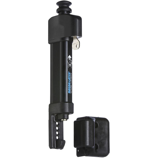 National Hardware  60 in. H Black  Polymer  Vertical Pull  MagnaLatch