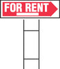 Hy-Ko English For Rent Sign Plastic 10 in. H x 24 in. W (Pack of 5)