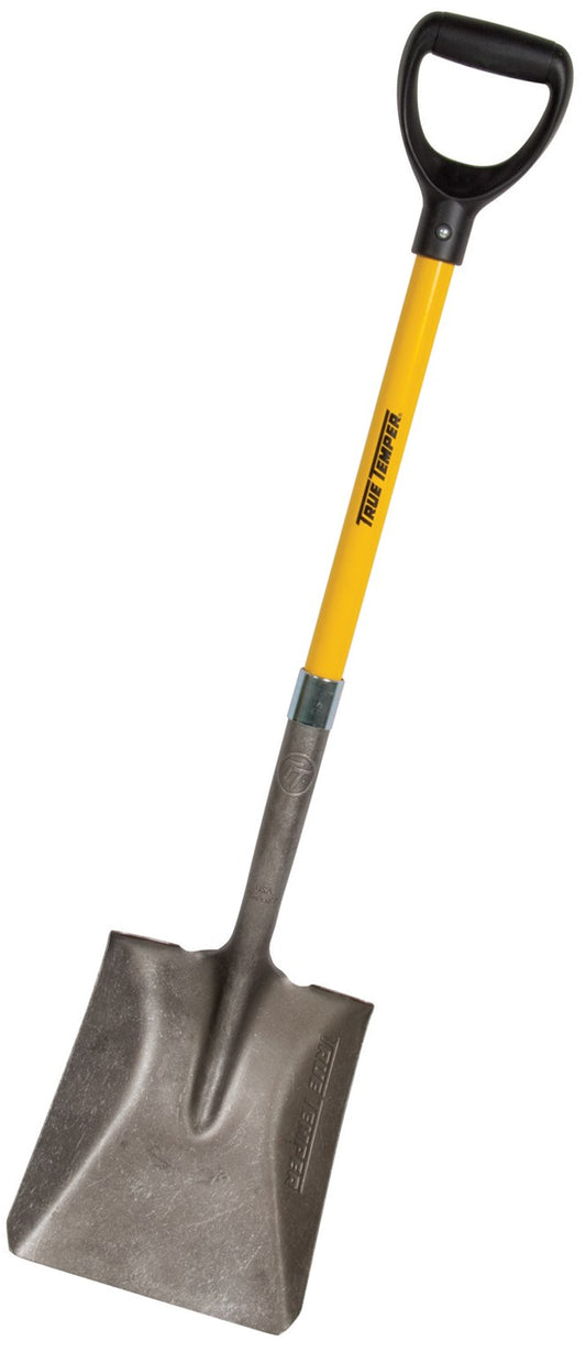 Ames 163034800 16 Gauge Steel Square Shovel With Fiberglass Handle                                                                                    