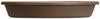 Akro Mils SLI7000E21 Chocolate Classic Saucers For 16" Pot (Pack of 12)