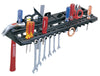 Flambeau 2 in.   H X 24 in.   W X 6.5 in.   L Black Multi-Storage Rack 1 pk