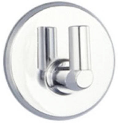 Chrome Plated Pin Style Wall Mount (Pack of 4)