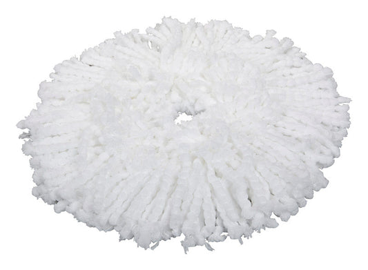 Ciclone Ispinmop White Super Absorbent Microfiber Mop Head Refill