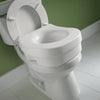 Delta White Plastic Elevated Toilet Seat 11-3/4 L x 5 H x 9-3/4 W in.